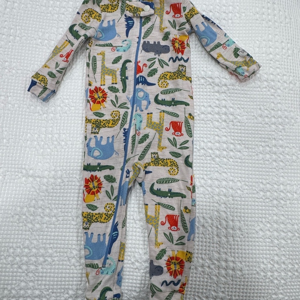 Jungle Safari Kids Pajama Footies